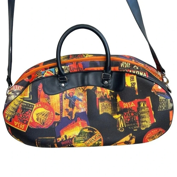 Sydney Love Grand Hotel Paris Collection Duffel Bag Tote Travel